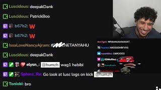 humzh co-streams on kick for the first time and regrets reading his kick chat