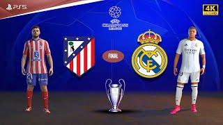 FC 25 - Real Madrid vs Atletico Madrid | UEFA Champions League  | Mbappe vs Griezmann epic battle