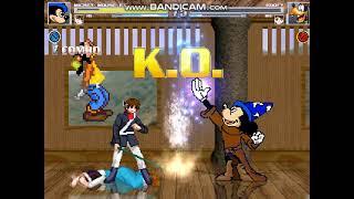 Mugen Mickey and Prince Van vs Goofy and Mika (Revbahaf)