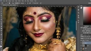 You Will Never Forget it || Bride Photo Retouching In Photoshop - The Bong PIXEL