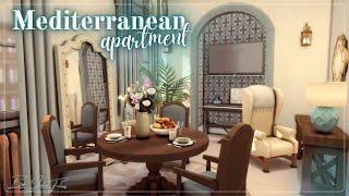 Средиземноморская квартира│Строительство│Mediterranean apartment│SpeedBuild│NO CC [The Sims 4]