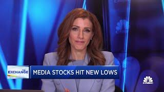 Slowing streaming growth, lower ad spending hit media stocks