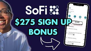 SoFi Referral Bonus: $275 Sign Up Bonus + $75 Referrals