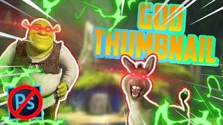 HOW TO MAKE A GAMING THUMBNAIL FOR FREE 2020