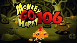 Игра "Счастливая Обезьянка 106" (Monkey GO Happy 106) - прохождение