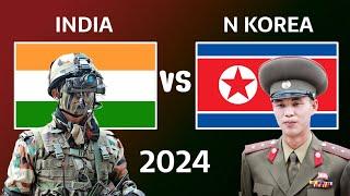 India vs North Korea Military Power Comparison 2024 | North Korea vs India Military Power 2024