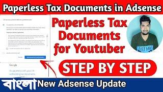 how to submit US tax document delivery preferences bangla