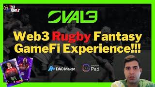 Oval3: World's First Web3 Rugby fantasy game powered by blockchain!