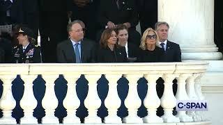 KAMALA HARRIS and Doug Emhoff, Jill Biden, Blinken at Arlington National Cemetery for Veterans Day