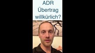 ADR Übertrag willkürlich? #shorts #aktien