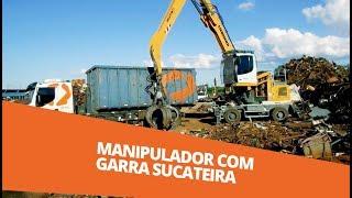 Manipulador com Garra Sucateira | Seletiva