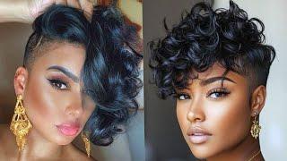 Alluring Pixie Haircut Styles for African American Women #pixiehaircut