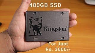 Kingston 480GB SSD Unboxing & Impression! Best Value Ever