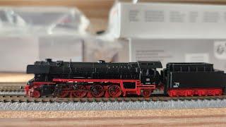 Marklin 88277 Cl 41 Steam Locomotive & Tender Test Run at z.scale.hobo 07.10.2024