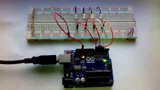 Arduino Blink 4 LED : Easy Code