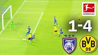 Johor Southern Tigers vs. Borussia Dortmund | 1-4 | Highlights