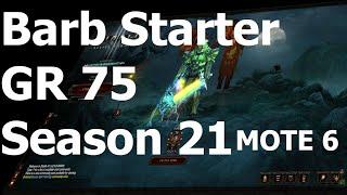 Cool Barb Build Season 21 Haedrig's GR 75 No Paragon