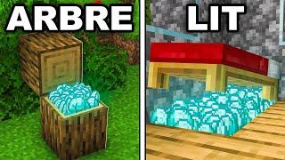 30 FAÇONS ILLÉGALES pour CACHER tes DIAMANTS sur Minecraft !