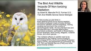 Wildlife and Wireless Radiation Health Effects: Long Island New York Presentation