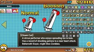 The Battle Cats - Clown Cat Boosted!