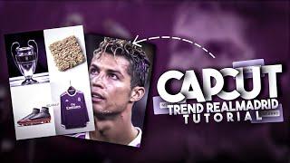 Capcut | RealMadrid Purple Shirt Ronaldo Trend Edit Tutorial