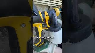 Don’t put off getting this paint sprayer! #wagner #paintsprayer #garden