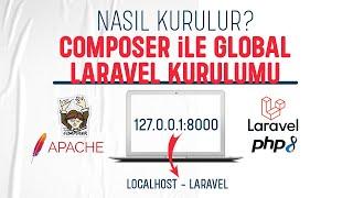 Localhost - Composer ile Global Laravel Kurulumu Nasıl Yapılır ? [Composer, Git, Laravel]