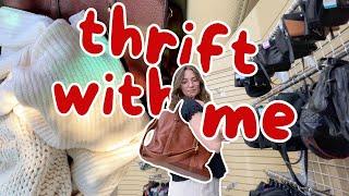 Fall Thrift Haul & Try-On | Thrifting Classic Autumn Trends!