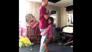 WORLDS STRONGEST GIRL 8 years old lifts 177 lb dad