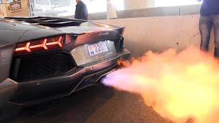 The BEST LAMBORGHINI AVENTADOR Engine SOUNDS Ever!!