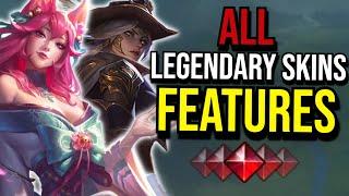 All LEGENDARY Skins Features | League of Legends