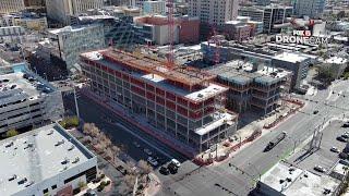 FOX5 Drone: Las Vegas City Hall construction