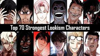 Top 70 Strongest Lookism Characters