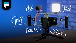 Smartphone Videoproduktion - SmallRig Professional Phone Video Rig Kit