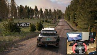 Subaru Impreza WRX STI | Dirt Rally Gameplay 1 person |Logitech Formula Force Ex + Shifter |