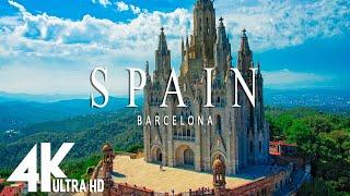 FLYING OVER SPAIN ( 4K UHD ) - Relaxing Music Along With Beautiful Nature Videos 4K Video Ultra HD