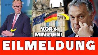 SKANDAL! Merz erleidet eine krachende Niederlage durch Viktor Orbán!