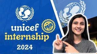 Earn $1700 with UNICEF internship | Easy to get | Quick application #unicef #internship #workabroad