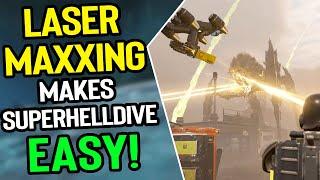 Helldivers 2 - Lasers MELT Everything! Best Primary & Support Weapon Loadout Tips After The Update!