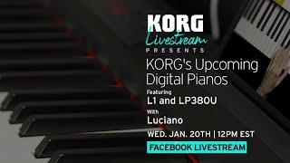 KORG's Upcoming Digital Pianos