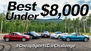 Top 5 Sports Cars Under $8,000 - Drag Race & Cheap Sports Car Showdown (Part 2) | Everyday Driver