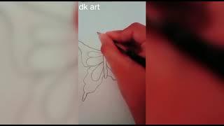 how to draw butterfly for kids in - dk art