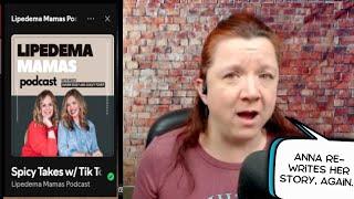 Anna's Reinventing Her Story, Again, on The Lipedema Mamma's Podcast. Part 1