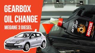 Change the gearbox oil Megane mk3 1.5 dCi 