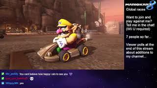 Mario Kart 8 online races with viewers [#1]