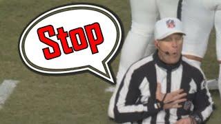 The Refs call the palpably unfair act to Prevent the Commanders from jumping offsides Vs the Eagles