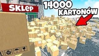 ️ ZAMÓWIŁEM 14000 KARTONÓW!? | SUPERMARKET SIMULATOR |