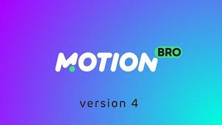 MOTION BRO - How to install plugin and presets pack