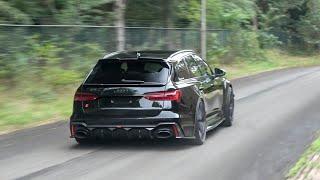 1052HP Widebody Audi RS6 C8 Stage X MMS Power Division - REVS and Crazy Accelerations!