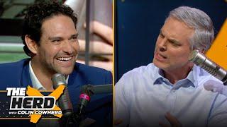 Mark Sanchez breaks down Eagles' SBLIX win, Jalen Hurts, Chiefs future, Rodgers to SF? | THE HERD